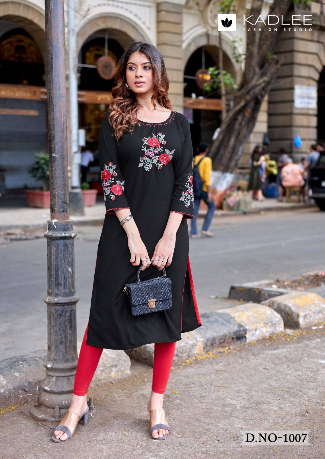 Ladlee Vol 3 By KADLEE 1007 To 1012 Series  Designer Ethnic Wear Collection Rayon Kurtis At Wholesale Price